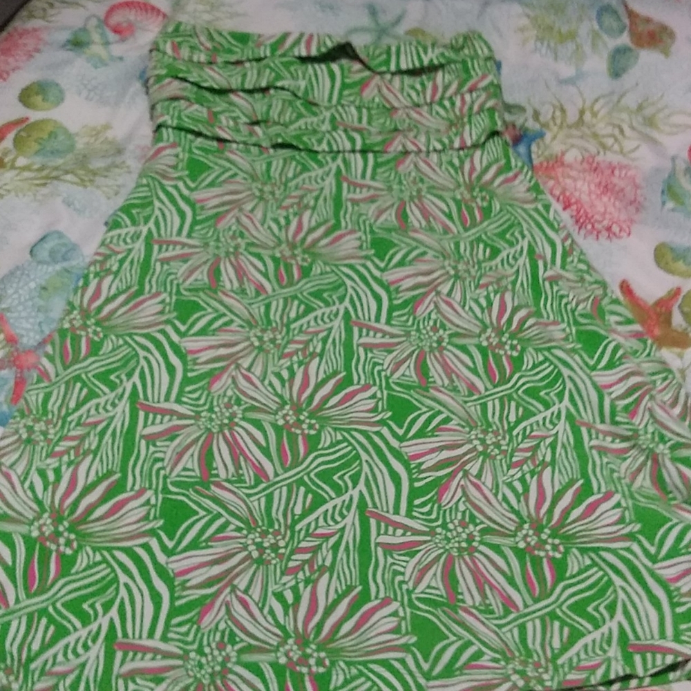 Lilly Pulitzer tube top dress